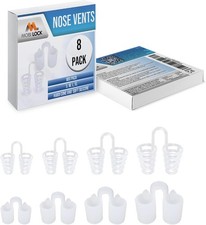 Ultimate Sinus Relief: 8 Reusable Nose Vents in Various Sizes for Better Sleep picture
