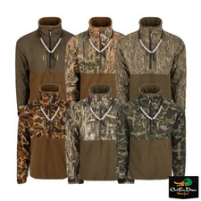DRAKE WATERFOWL MST GUARDIAN EQWADER FLEX FLEECE 1/4 ZIP - CAMO PULLOVER picture