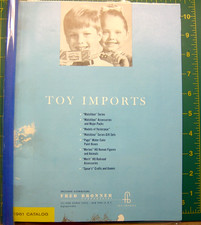 Bronner 1961 Toy Imports Dealers' Catalog Lesney Matchbox Merit Page Spears RARE picture