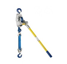 Lug‑All 4‑A 2‑Ton Industrial Web Strap Hoist Come Along Ratchet picture