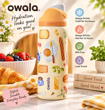 NEW Owala Limited Edition Brunch Bunch FreeSip Water Bottle 32oz Fast delivery picture