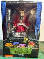 NECA TMNT Nickelodeon Splinter Action Figure Exclusive Boxed w/ Pizza Slice picture