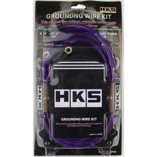 Universal 5 Points HKS Super Earth Cable Wire Grounding Kit Performance Purple picture