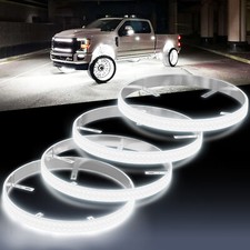 15.5 inch Bright White 5-Row Wheel Lights, Pure White Wheel Ring Light for Car picture