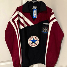 Vintage Newcastle United 95/96 Adidas Drill Top reissue size Large BNWT picture