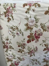 Laura Ashley Vintage Floral Fabric price per yard, 37” x 54” (1.5 Yard) width picture