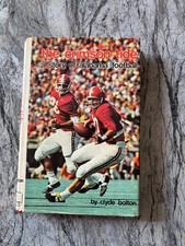Vintage 1972 The Crimson Tide A Story of Alabama Football Hardcover Clyde Bolton picture