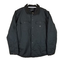 Roark Axeman Jacket Mens Large Black Sherpa Lined Canvas Insulated Workwear picture
