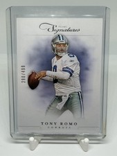 TONY ROMO 2012 Panini Prime Signatures - Tony Romo #8 /499 picture