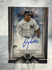 2023 Topps Museum Collection Archival Autographs Oswald Peraza 210/299 (AU, RC) picture