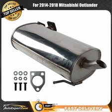 Stainless Steel Exhaust Rear Muffler For 2014-2018 Mitsubishi Outlander 2.4L picture