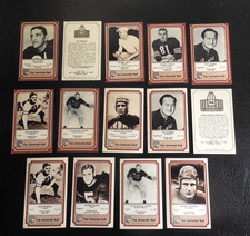 1974 &1975 Chicago Bears Fleer Immortal roll 14 dif cards Grange Nagurski Halas picture