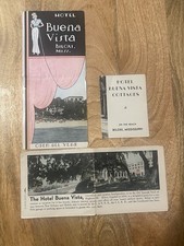 Vintage Advertising For Biloxi Miss Buena Vista Hotel. picture