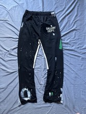 Gallery Dept Black Paint Splatter Sweatpants Sizes S,M,L,XL High Quality New picture