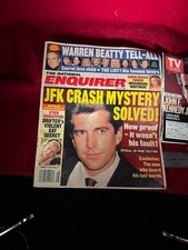 Vintage National Enquirer Magazine July9 2002 With JFK Crash Mystery +free 30-16 picture