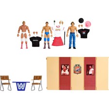 WWE Elite Collection Piper's Pit Interview Action Figure Set - 3pk picture