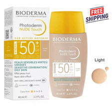 Bioderma Photoderm Nude Touch Light Tint Mineral Sunscreen SPF50+ 40ml Exp 10/27 picture