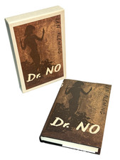Ian Fleming DR. NO First Edition Library FEL Facsimile HC DJ Slipcase Excellent picture