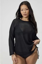 NWT TORRID UPF Mesh Long Sleeve Swim Tee SIZE 0X picture