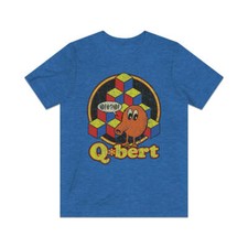 Q*bert 1982 Vintage Men's T-Shirt picture