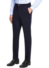 Calvin Klein Men's Navy Slim Solid Knit Suit Pants 30 X 30 NEW $135 JUDYPJ3Z0010 picture