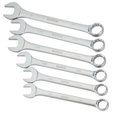Klutch 6-Pc. SAE Jumbo Combination Wrench Set, Model# 315168A picture