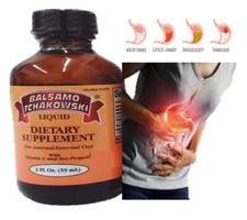 BALSAMO TCHAKOWSKI LIQUID DIETARY SUPPLEMENT 2 FL STOMACH ULCER PAIN picture