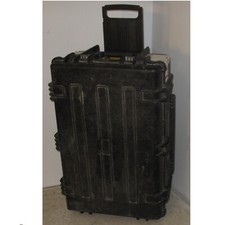 Explorer 7630 Case 34x22x14 OD 30x19x12 ID Wheels Pull Out Handle Black Italian picture
