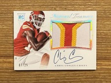 Chris Conley 2015 National Treasures Platinum RPA Auto #’d /25 Rookie RC picture