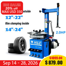 KATOOL 2.0 HP Swing Arm Tire Changer Machine M&E-T500 Inside 24 Inch On Sale picture