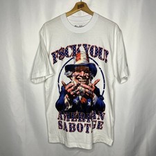 ASAP Rocky A$AP Mob AWGE American Sabotage Don't Be Dumb Rap Tour Merch Tee S picture