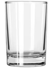 6 Pc Set Libbey 149 5 1/2 oz Heavy Base Side Water Glass- Safedge Rim, Bar Ware picture