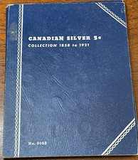 1858-1921 Canada 5 Cents Silver Coins Album 27 Coins Lot Great Condition picture