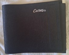 Curves Woman's Black Waist Trimmer Belt-New-Opened Package picture