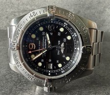 Breitling Super Ocean Automatic A17390 SS Men's Watch Recently Serviced No Box picture
