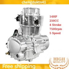 200CC 250cc CG250 4-Stroke ATV ENGINE MOTOR 5-Speed Transmission CDI DIRT BIKE picture