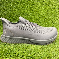 Flux Footwear Adapt Runner Gray Gum Mens Size 12 Athletic Knit Shoes Sneakers picture