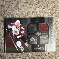 Joe Sakic 2005-06 Upper Deck Black Diamond Jersey Insert Card # JJS picture
