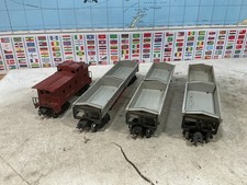 Lionel Postwar - Set 335955 Twin bin coal Dump Cars O Gauge / 027 picture