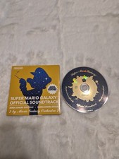 Super Mario Galaxy Official Soundtrack CD 2007 Nintendo Wii OST Cardboard picture