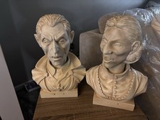 Spirit Halloween Interactive Talking Busts - Tested & Working (Set of 2) picture