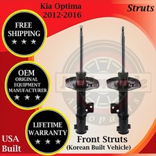 KYB OEM Front Struts For 2012-2016 Kia Optima Korean Built Lifetime Warranty picture