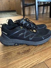 Hi-Tec AWW Mauna Sneakers Men's Size 12 Black Waterproof Hiking Shoes HAWK3129 picture