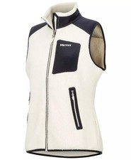 Marmot Women's Wiley Fleece Vest White Size Medium picture