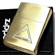 Zippo Yuru Camp Season 3 Group Camp Etching Engraving Gold Brass Lighter picture