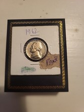 1962 Error Nickle Die Rotation Error Coin No Mint Mark picture