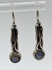Shablool Didae Israel Sterling Silver Labradorite Earrings picture