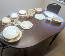 Lenox Rose Manor 65 Piece Dining Set. Unused, Open Box picture