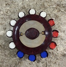 Vintage 1950’s Mid-Century Turnit Rotating Poker Chip Carousel Caddy picture