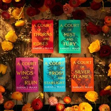 Sarah J. Maas 5 Books Collection Set A Court of Thorns and Roses Series Paperbac picture